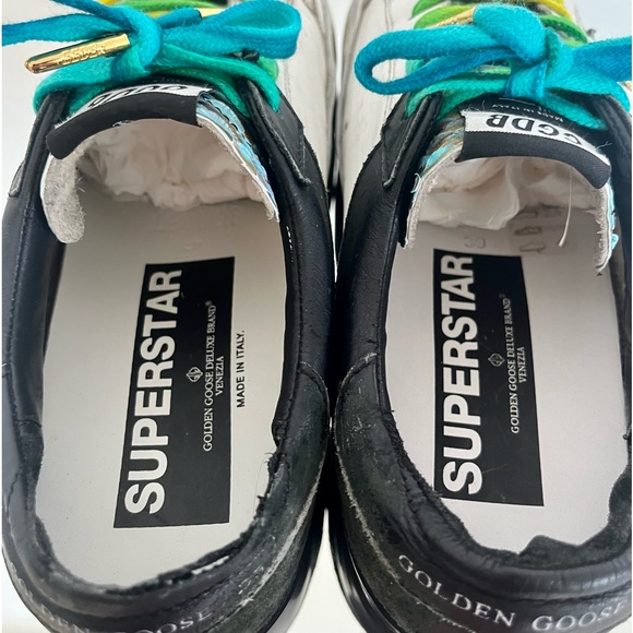 One of a Kind Python Skin Golden Goose Super Stars EU 39 - Picture 9 of 12